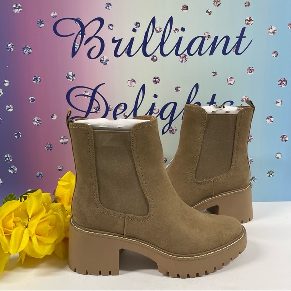 🍁MICROSUEDE CHELSEA BOOTS - Picture 7 of 13